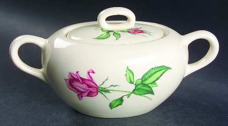 Betsy Rose Sugar Bowl & Lid