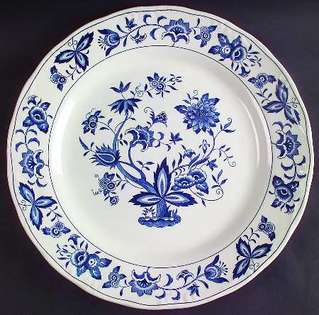 Blue Bonnet 12" Chop Plate (Round Platter)