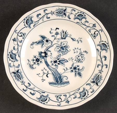 Blue Bonnet Bread & Butter Plate