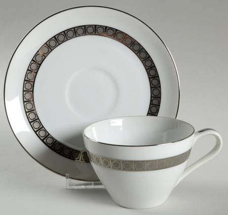 Candleglow Flat Cup & Saucer Set