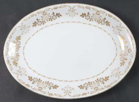 Classique Gold 14" Oval Serving Platter