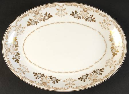 Classique Gold 12" Oval Serving Platter