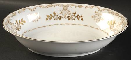 Classique Gold 10" Oval Vegetable Bowl