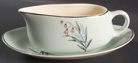 Coral Bell Gravy Boat & Underplate/Relish