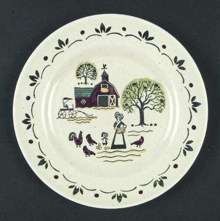 Country Side Salad Plate