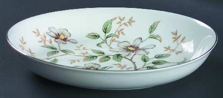 Cretonne 10" Oval Vegetable Bowl