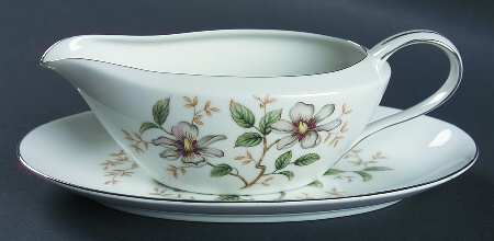 Cretonne Gravy Boat & Underplate/Relish
