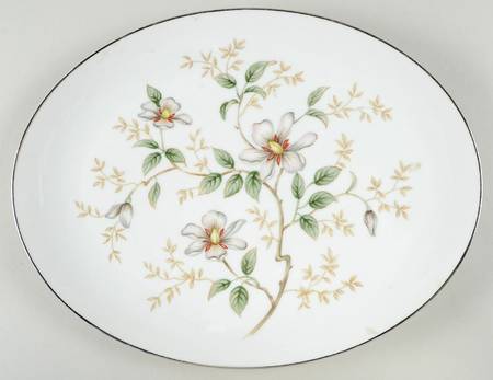 Cretonne 14" Oval Serving Platter