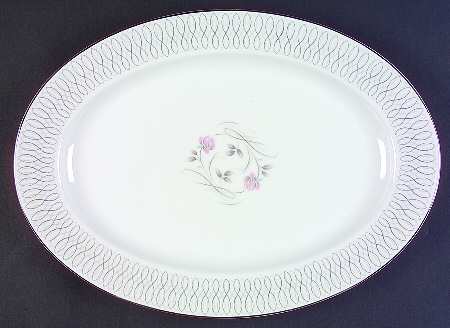 Daphne 14" Oval Serving Platter