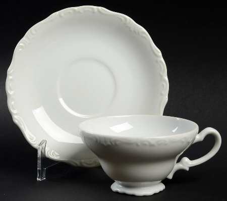 Dolores Footed Cup & Saucer Set