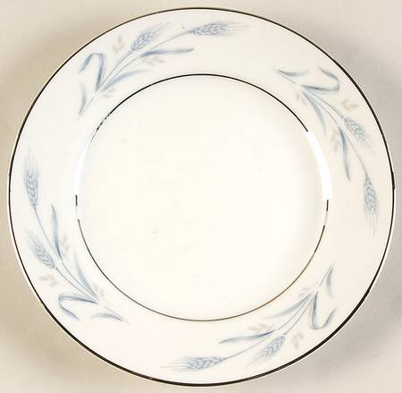 Diana Blue Bread & Butter Plate