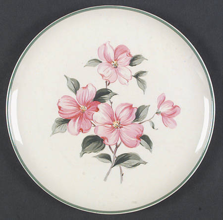 Dogwood (Green Trim) by Harmony House China