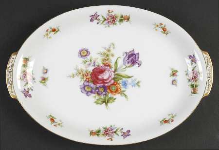 Dresdania 12" Oval Serving Platter