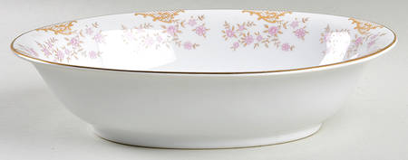 Enchantment 10" Oval Vegetable Bowl