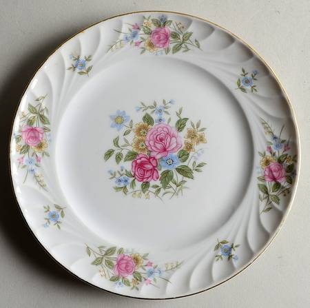 English Garden Salad Plate