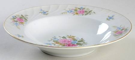 English Garden Rim Soup Bowl