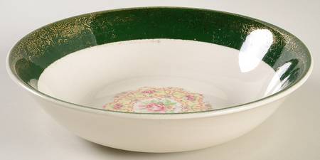 Excellency Green 8" Round Vegetable Bowl