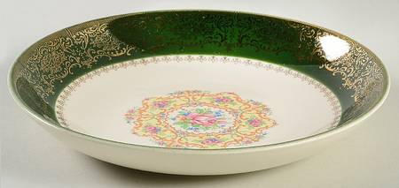 Excellency Green Coupe Soup Bowl