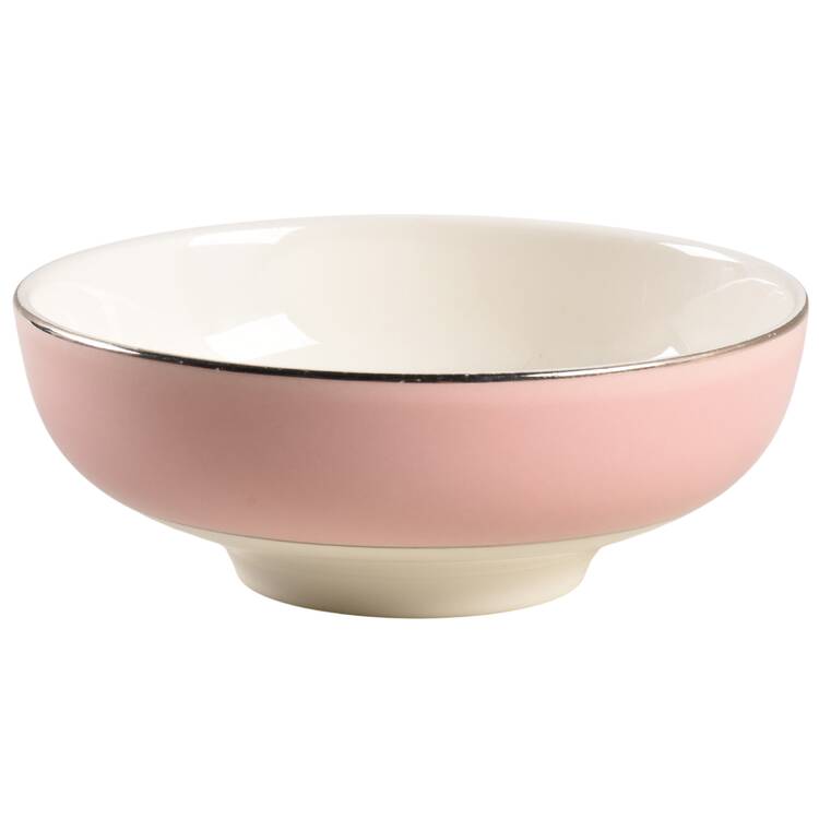 Filigree Pink Coupe Cereal Bowl