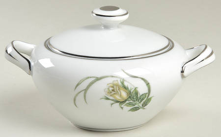 Fleur Sugar Bowl & Lid