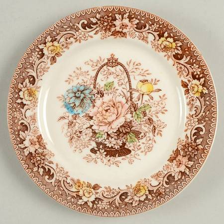 Garden Glory Bread & Butter Plate