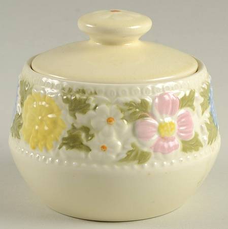 Garden Party Sugar Bowl & Lid