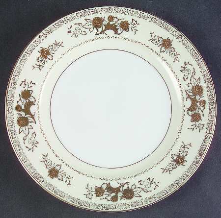 Gold Crest Salad Plate