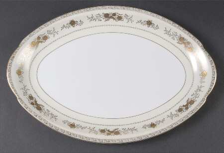 Gold Crest 16" Oval Serving Platter