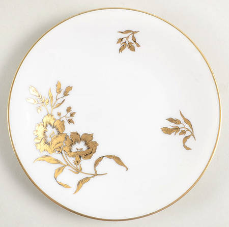 Golden Glory Bread & Butter Plate