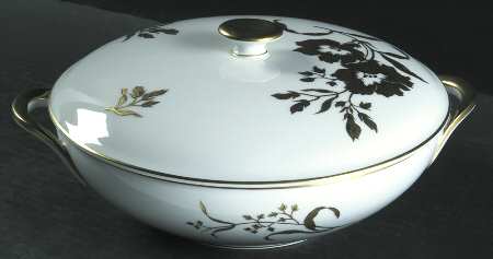Golden Glory Round Covered Vegetable