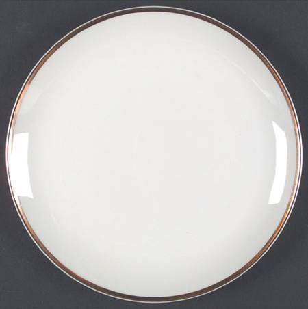 Golden Moderne Salad Plate