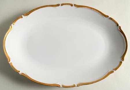 Golden Starlight 14" Oval Serving Platter