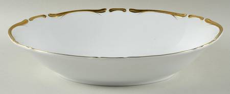 Golden Starlight 10" Oval Vegetable Bowl