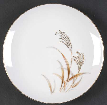Golden Wheat Salad Plate