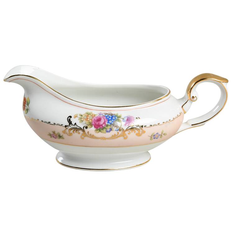 Grandeur Gravy Boat by Harmony House China