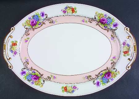 Grandeur 16" Oval Serving Platter