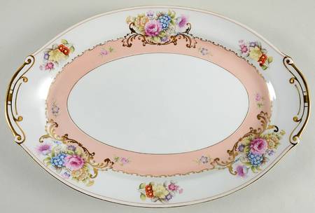 Grandeur 14" Oval Serving Platter