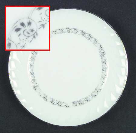Grey Swirl by Harmony House China