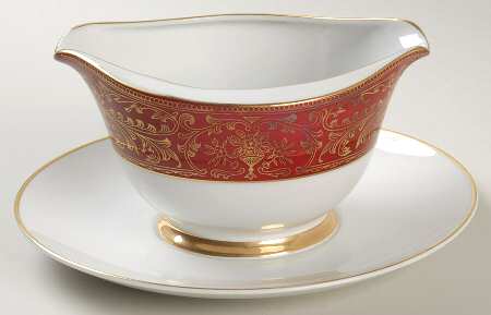 Hanover Gravy Boat with Attached Underplate