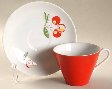 Jubilee Flat Cup & Saucer Set