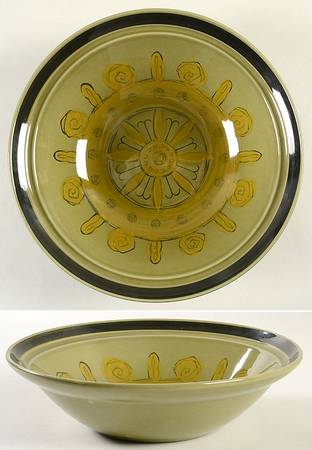 Kashmir 9" Round Vegetable Bowl