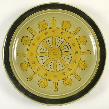 Kashmir 12" Chop Plate (Round Platter)