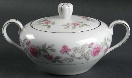 Laura Charcoal Sugar Bowl & Lid