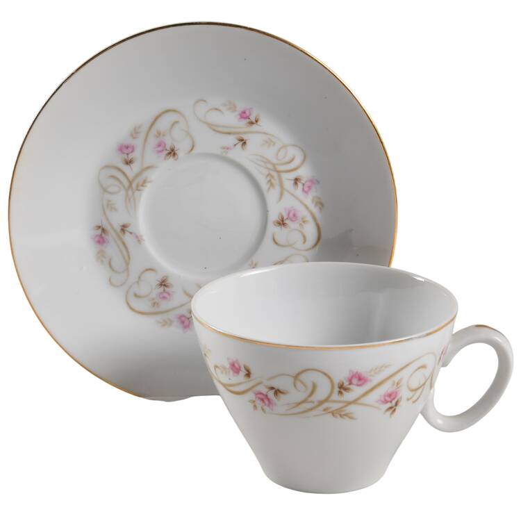 Lisa Flat Cup & Saucer Set