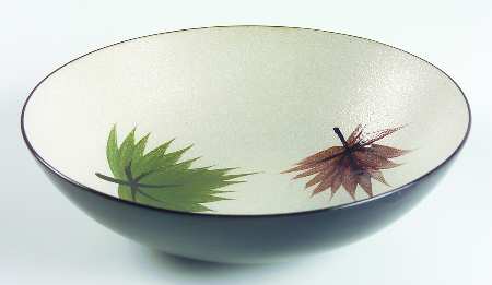 Maple Leaf 9" Round Vegetable Bowl