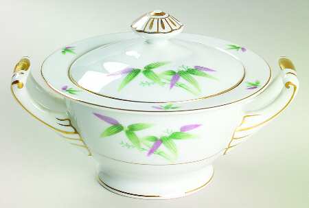 Mandarin Sugar Bowl & Lid