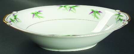 Mandarin 10" Oval Vegetable Bowl