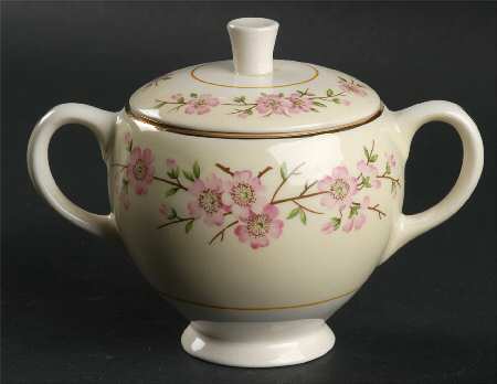 Maytime Sugar Bowl & Lid