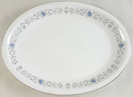 Minuet 16" Oval Serving Platter