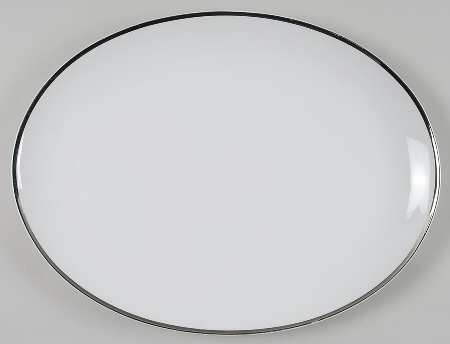 Moderne 14" Oval Serving Platter